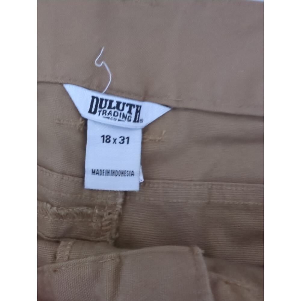 Duluth Womens Cargo Pants Fire Hose Flex Shift Slim Leg Pants Dark Gray 18 X 31 - Picture 3 of 11